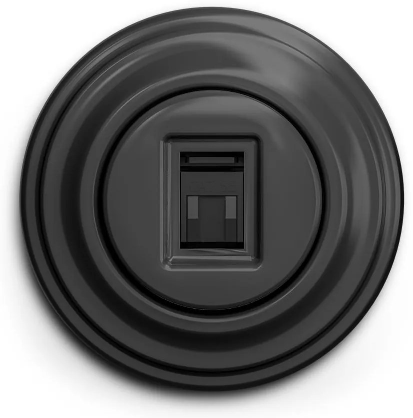 Kliklap - Presa dati retrò con cornice antracite