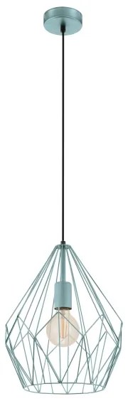 Eglo 49259 - Lampadario CARLTON 1xE27/60W/230V