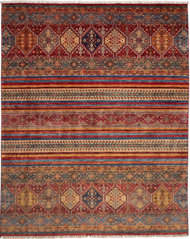 Samarkand Tappeto 300 x 250 Rosso (Pakistan) Annodato A Mano