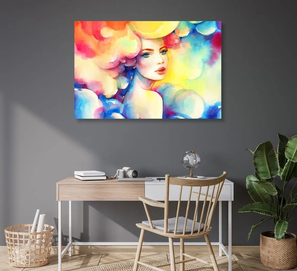 Quadro su tela – Fascino femminile
