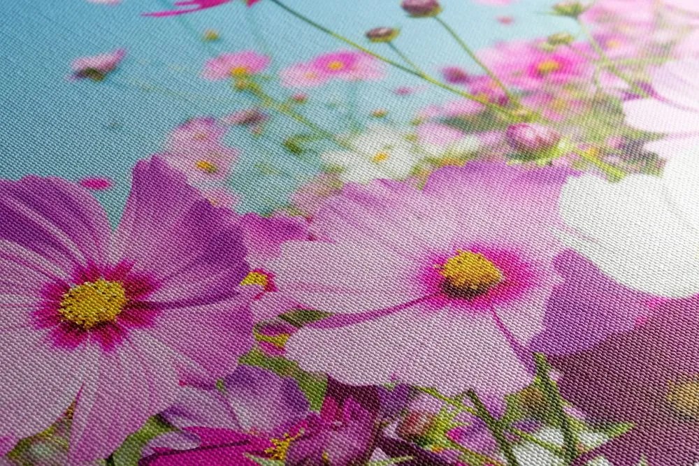 Quadro su tela – Prato di fiori primaverili