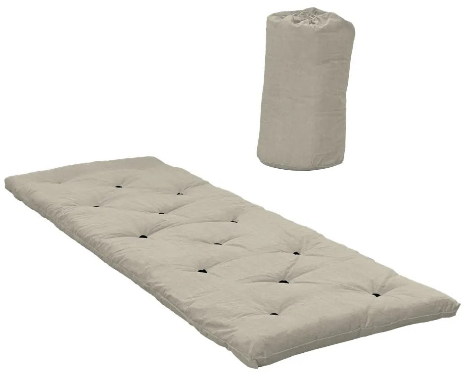 Materasso futon beige 70x190 cm Bed In A Bag Linen Beige - Karup Design