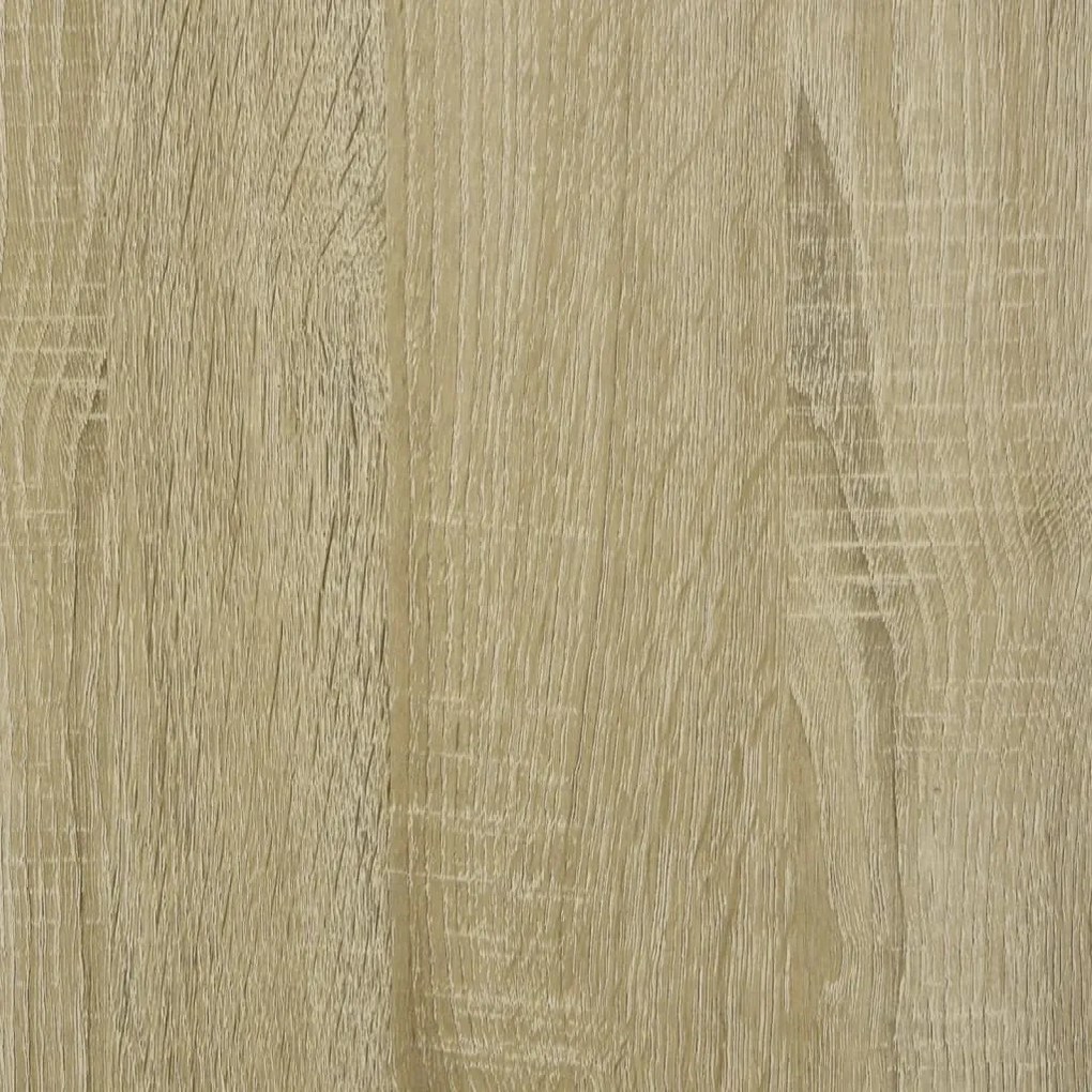 Tavolino Rovere Sonoma 50x46x50 cm in Legno Multistrato