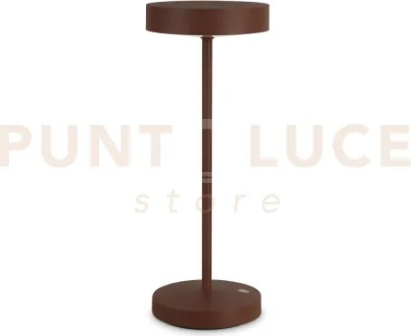 Toffee lampada a batteria  25cm led 3000k 2w  320 lm ip54 con inter...