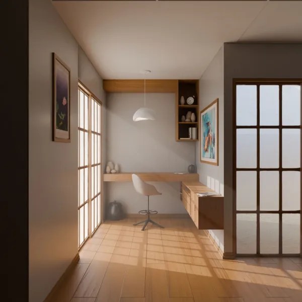 Brilagi - Lampada a sospensione con cavo WABI SABI 1xE27/40W/230V Ø 35 cm bianco