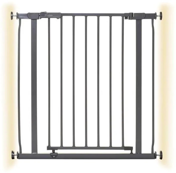 Dreambaby - Barriera di sicurezza AVA 75-81 cm grigia