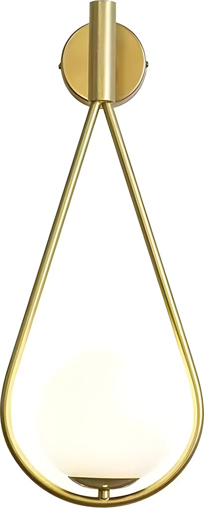 Lampada da parete G094-1W GOLD WHITE