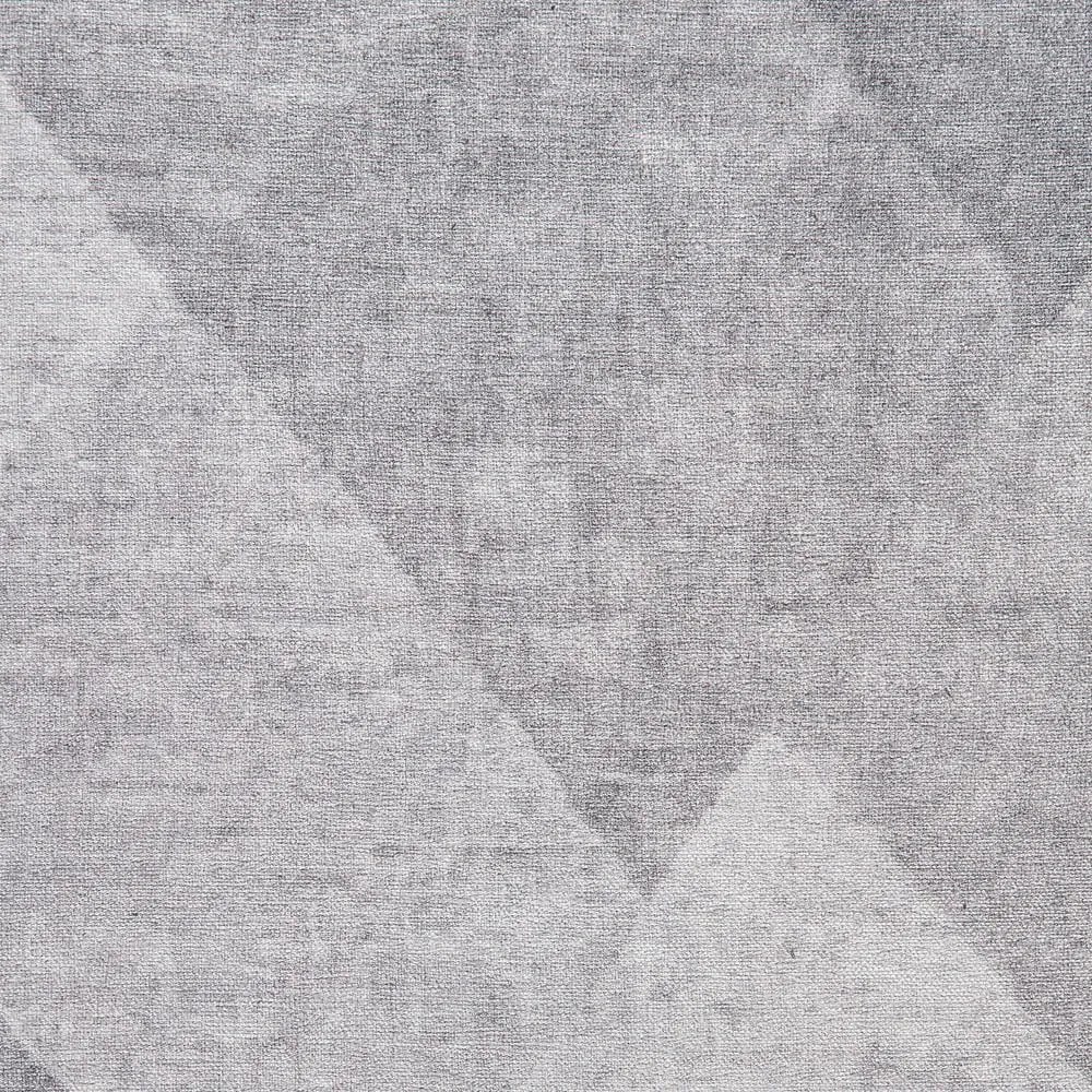 Tappeto in grigio chiaro in misto cotone lavabile 122x170 cm Whisper – Think Rugs