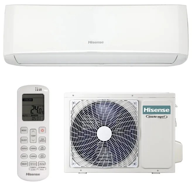 Condizionatore a muro monosplit HISENSE Halo 12000 BTU 3.2 KW classe raffreddamento A++ classe riscaldamento A+