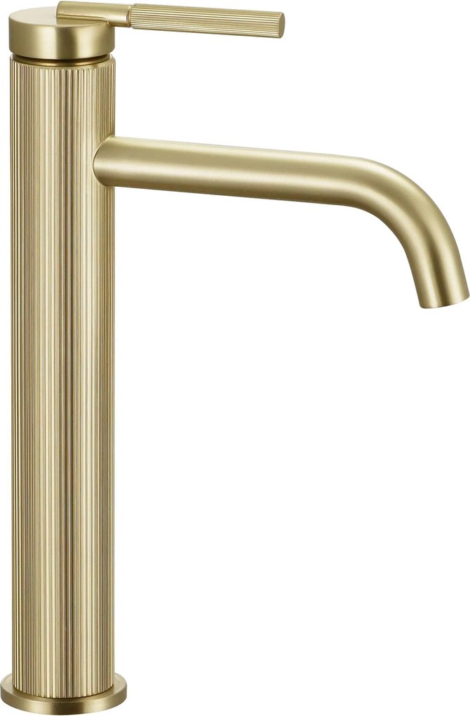 Rubinetto da lavabo Rea Argon Brush Gold high