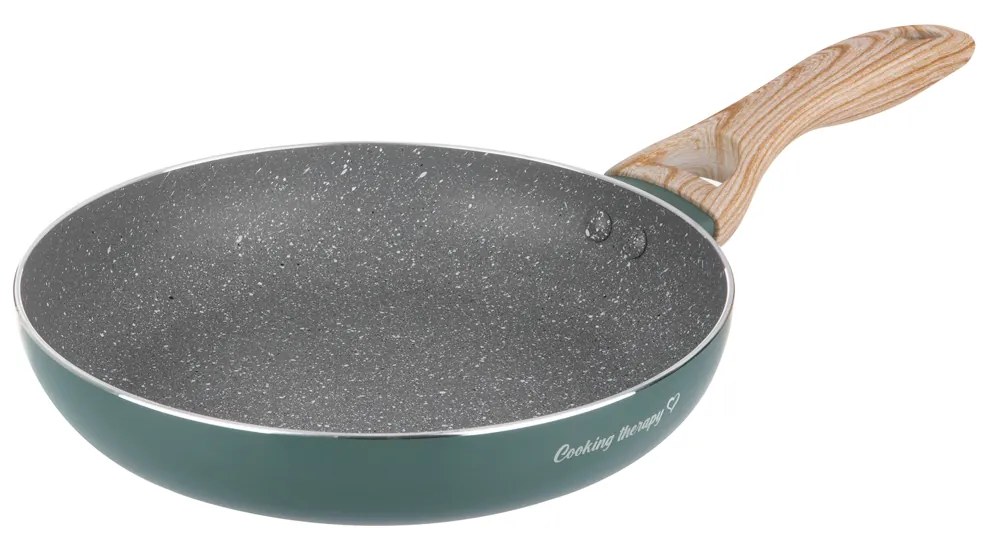 Padella 22 cm scritta Cooking Therapy