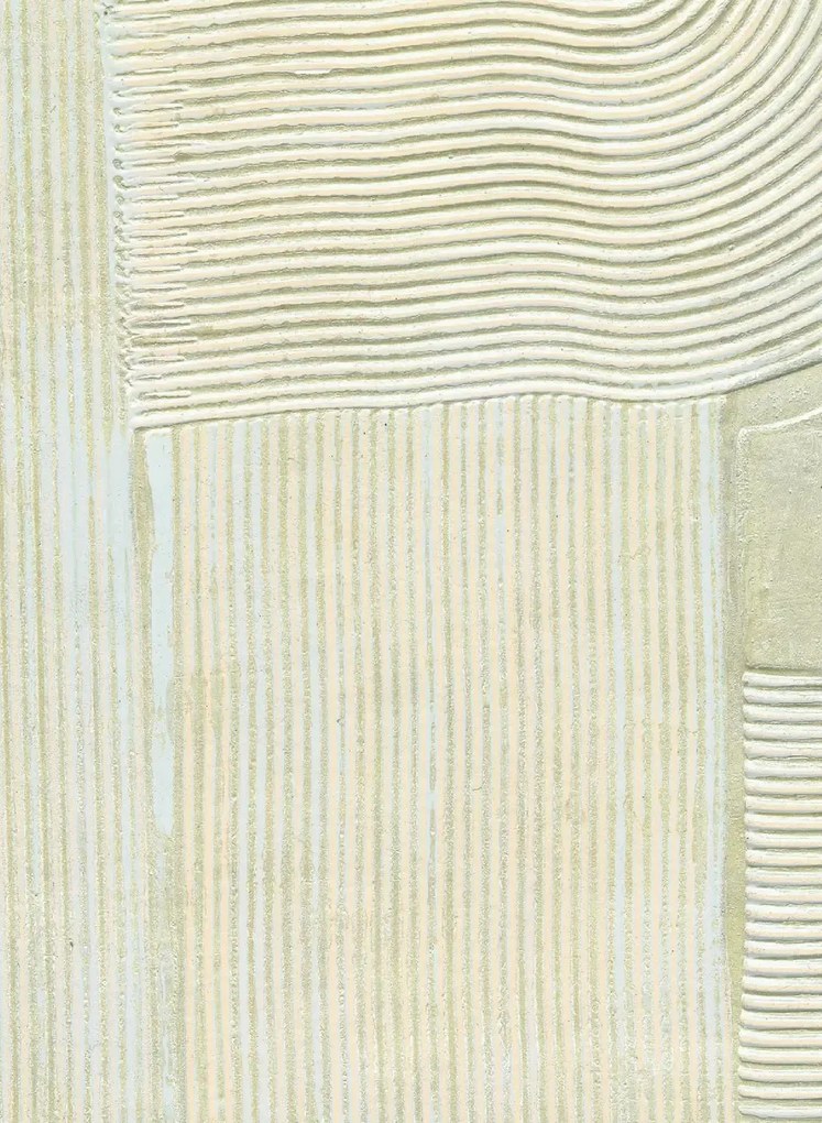 CMO Paris Carta da parati Gesso Peigné - Craie