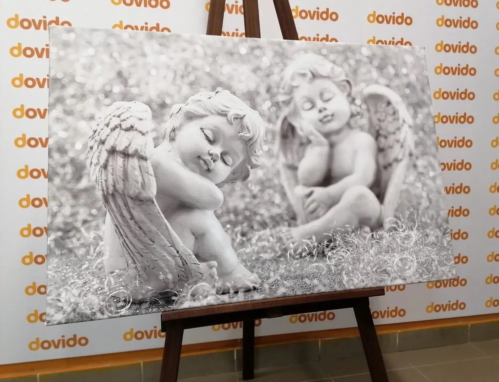 Quadro su tela – Coppia di angeli