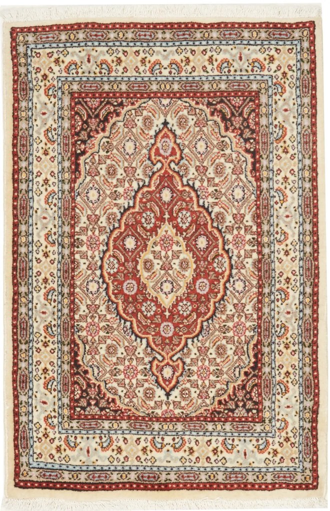 Moud Tappeto 90x60 (Iran) Annodato A Mano