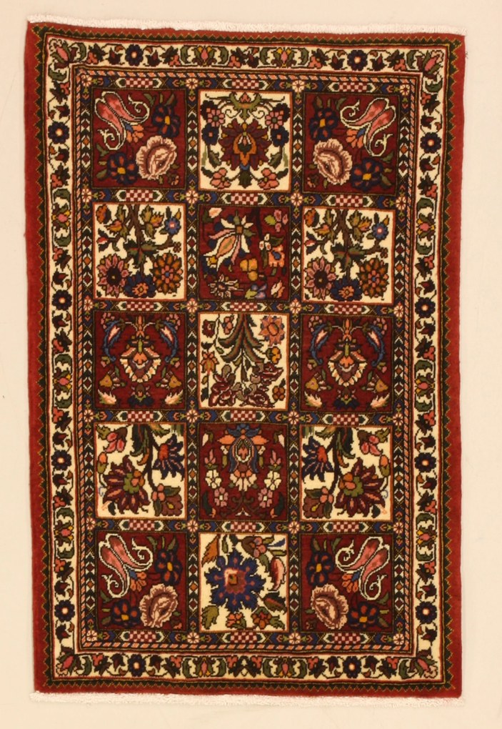 Bakhtiar Tappeto 70x100 (Iran) Annodato A Mano