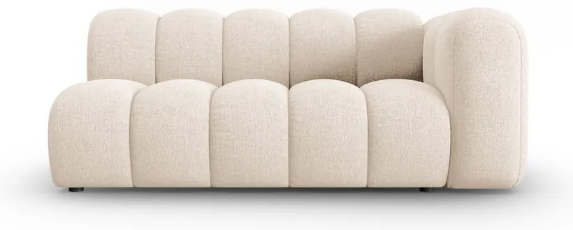 Divano componibile color crema (con penisola a destra) Lupine – Micadoni Home