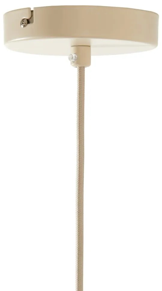 Lampadario beige con paralume in tessuto ø 38 cm Itela - Light &amp; Living