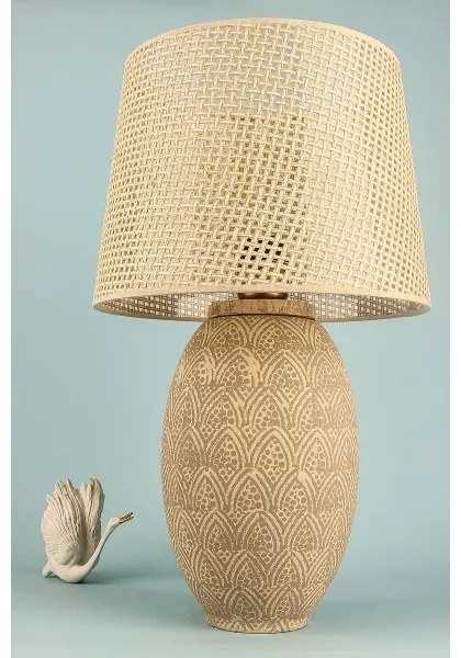 Lampada da tavolo RAMZES 1xE27/40W/230V dorata