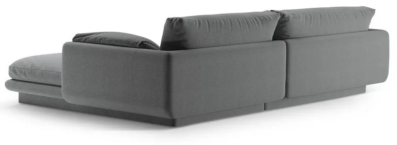 Divano angolare grigio scuro (angolo sinistro) Torino - Micadoni Home