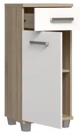 Mobile bagno VENOM bianco/rovere Sonoma