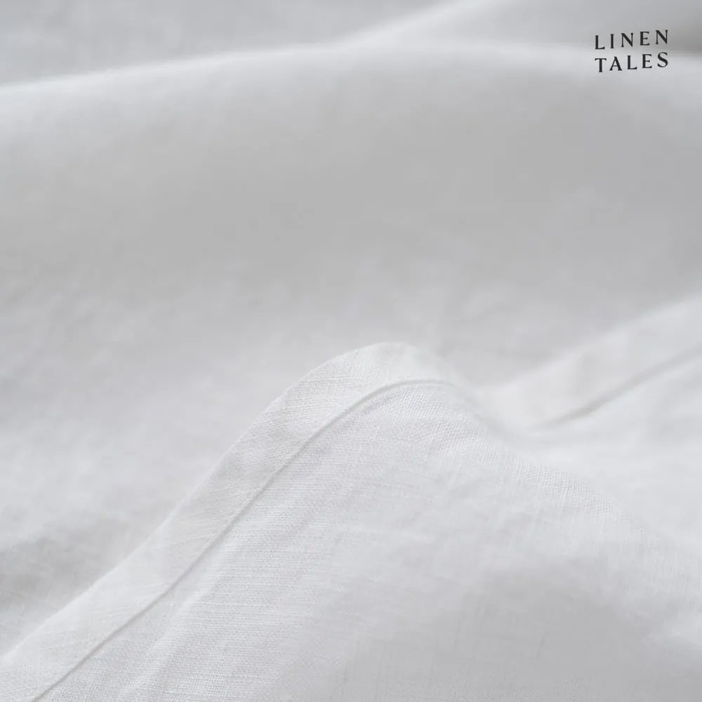 Tovaglia di lino ø 150 cm White - Linen Tales