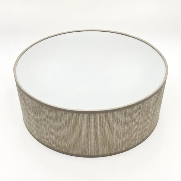 Plafoniera SIRJA 1xE27/15W/230V Ø 35 cm beige