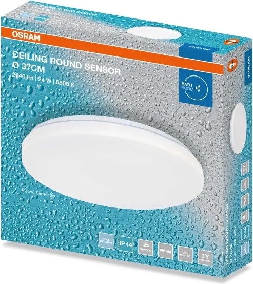Osram - Plafoniera LED per bagno CEILING ROUND LED/24W/230V Ø 37 cm IP44 bianca