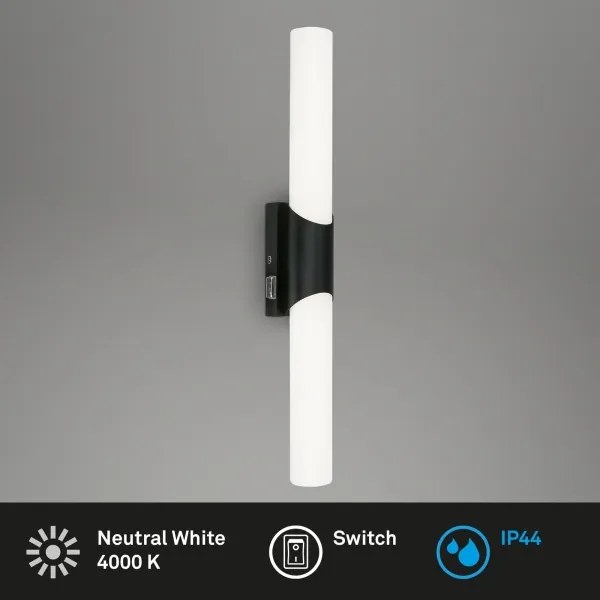 Briloner 2111-115 - Illuminazione per specchio da bagno a LED/11W/230V IP44