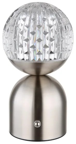 Globo 21007N-Lampada da tavolo LED dimmerabile con funzione Touch JULSY LED/2,5W/3,7V 2700/4000/6500K opaco