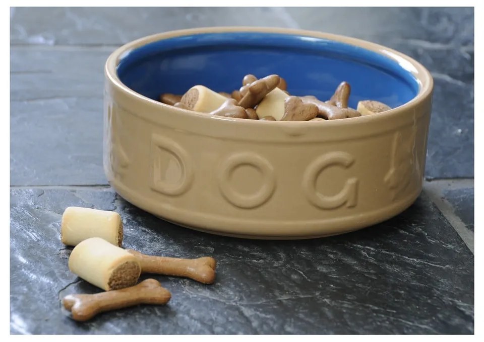 Ciotola per cani in gres, ø 18 cm Cane Blue Dog - Mason Cash