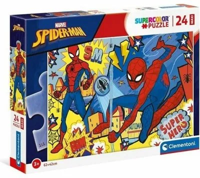 Puzzle per Bambini Clementoni Marvel Spiderman 24216 Maxi 24 Pezzi