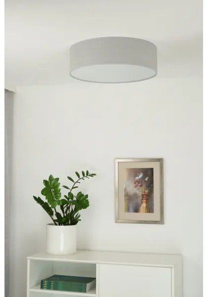 Duolla - Lampada LED da soffitto CORTINA LED/26W/230V Ø30 cm 4000K grigio