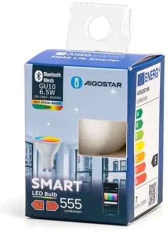 Lampadina dimmerabile LED RGBW MESH Smart GU10/6,5W/230V 2700-6500K - Aigostar