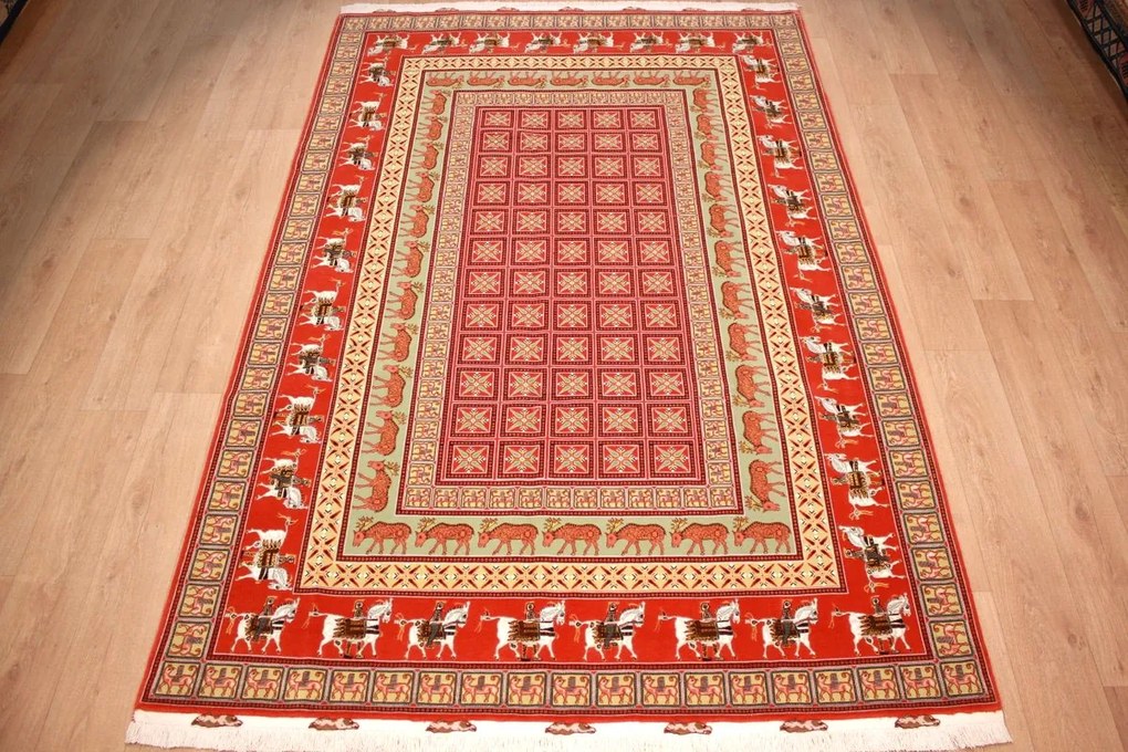 Tabriz Tappeto 300x200 (Iran) Annodato A Mano