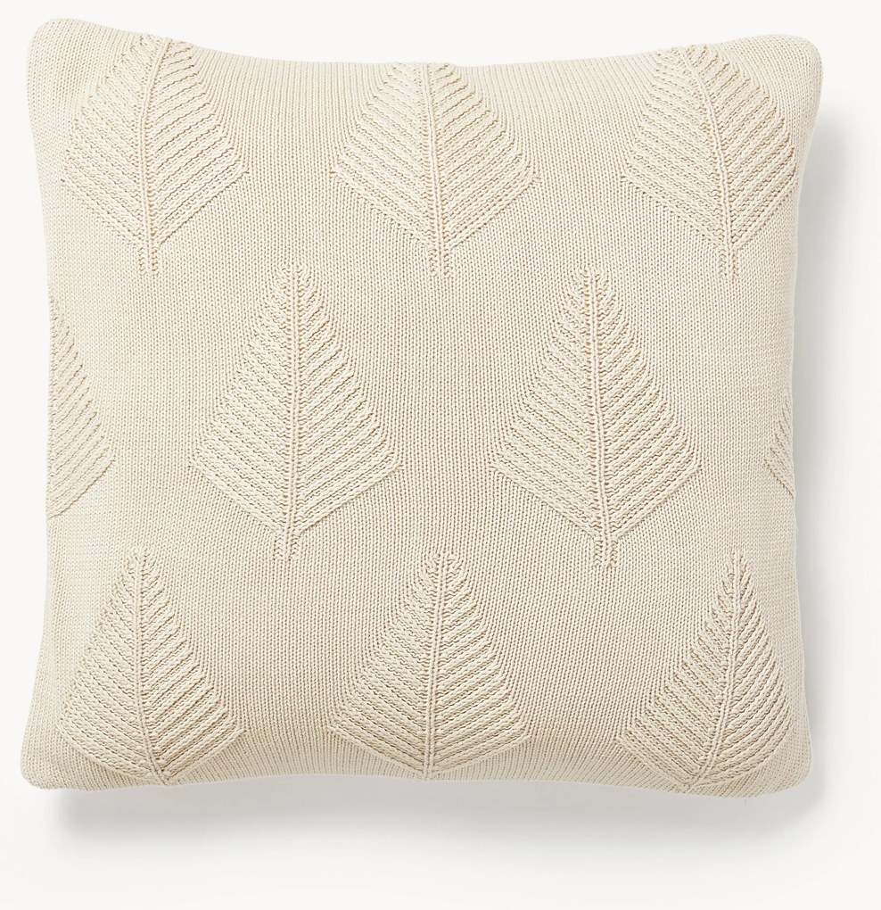 Copricuscino in cotone con motivo invernale Beryl