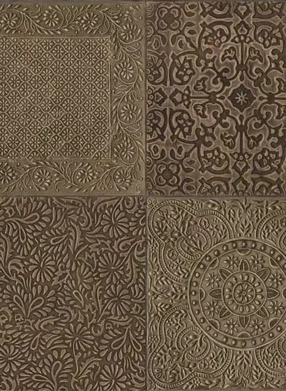 Nostalgische Tapete Bazaar von Cole & Son - Bronze