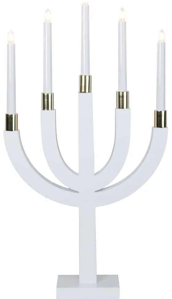 Decorazione luminosa bianca natalizia Elias - Star Trading