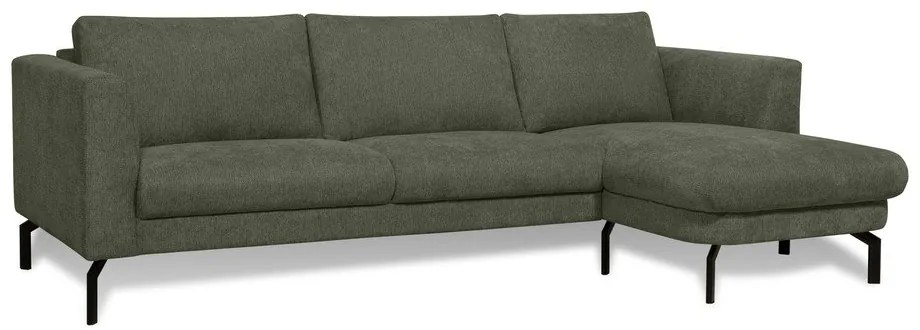 Divano angolare verde scuro (angolo destro) Gomero - Scandic