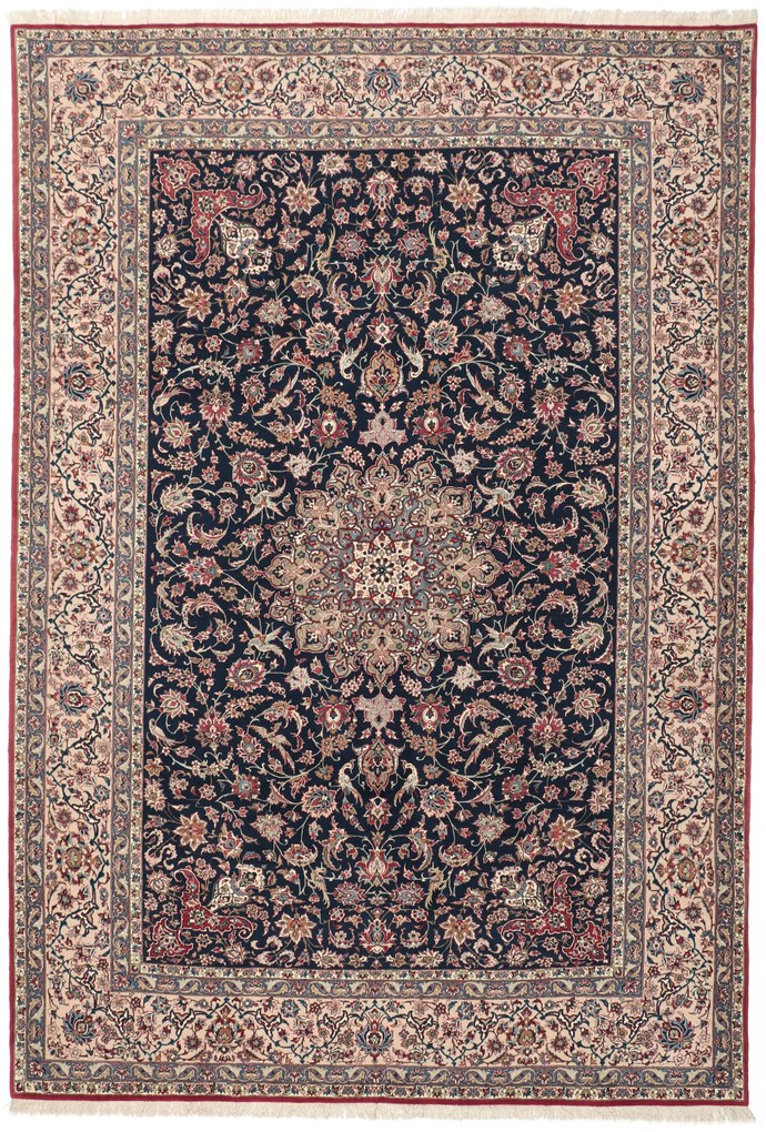 Isfahan Tappeto persiano 310 x 220 (Iran) Annodato A Mano