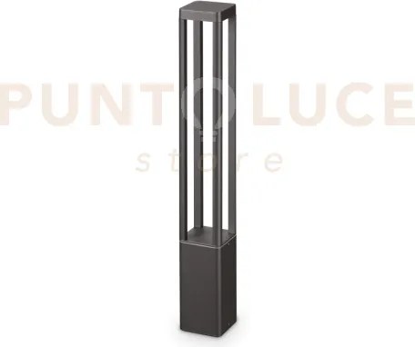 Tifone paletto led 3000k 8,5w 710 lm 65,5cm antracite