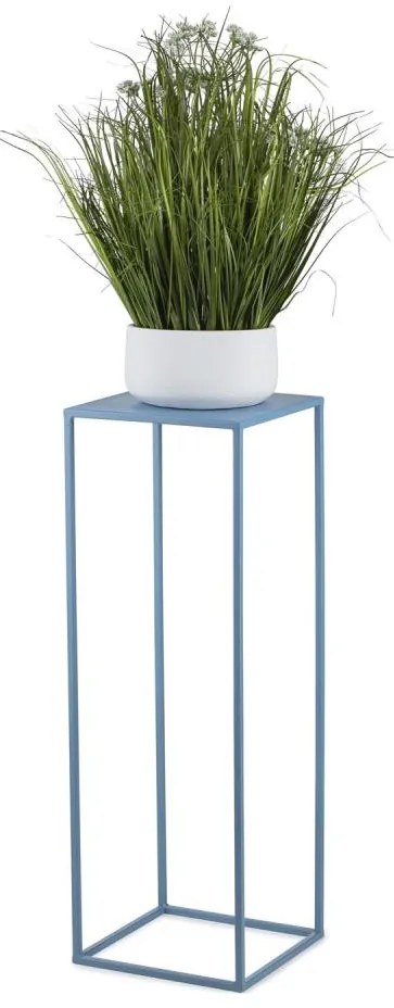 Portafiori 70x24 cm blu