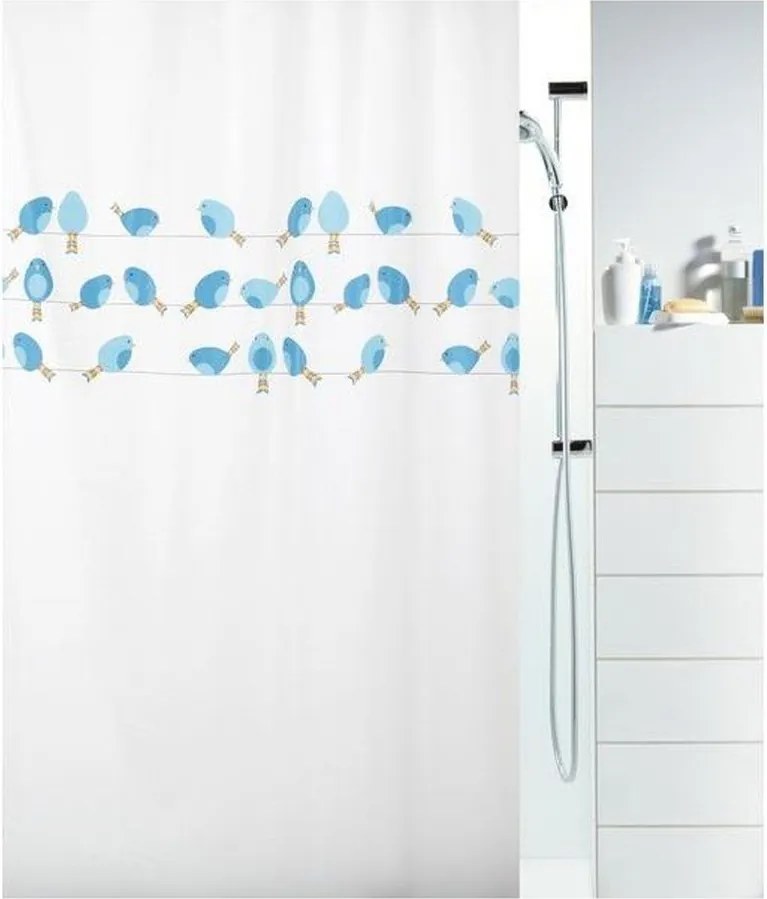 Tenda per doccia 180x200 cm Birdy – Spirella