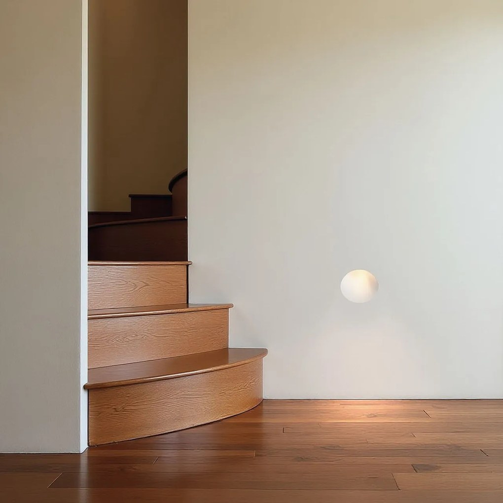 Applique da Incasso in Gesso Pitturabile Rettangolare GU10