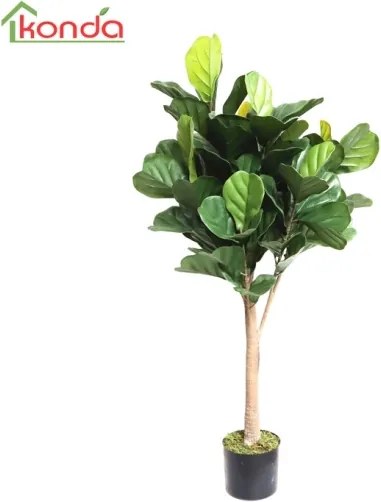 Pianta Ficus Lyrata Artificiale 125 Cm