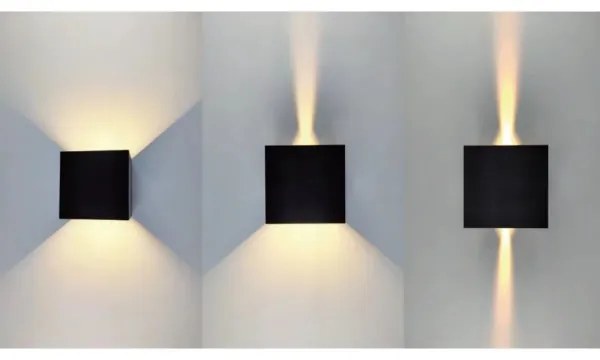 Applique da esterno KIOTO 1xG9/5W/230V IP44 nero