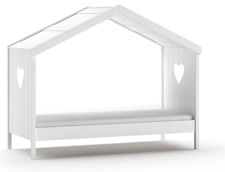 Letto bianco per bambini 90x200 cm Amori - Vipack