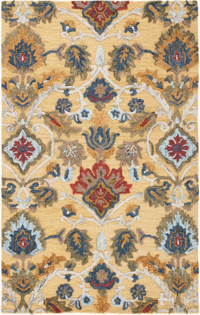 Tappeto in lana fatto a mano Juni Traditional