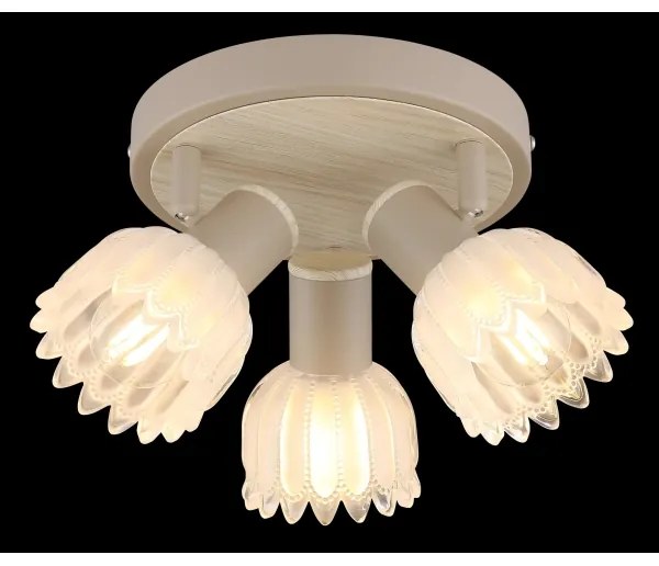 Globo 54317-3 - Faretto PLANTA 3xE14/40W/230V