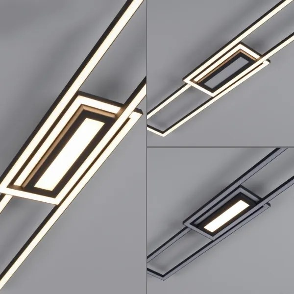 Leuchten Direkt 14696-18 - LED Lampadario a plafone dimmerabile ASMIN LED/45W/230V