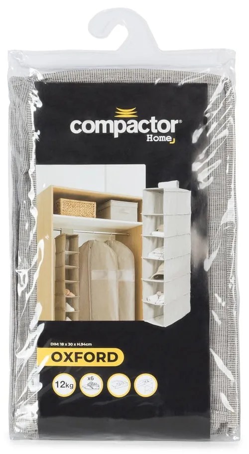 Organizer in tessuto appeso per il guardaroba Oxford - Compactor